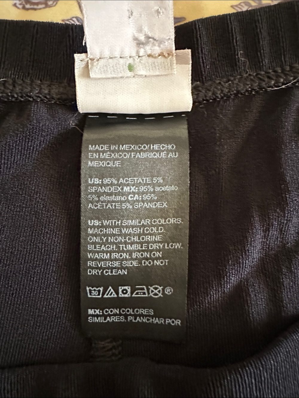 Chico's Black Wide Leg Pants - Picture 7 of 7